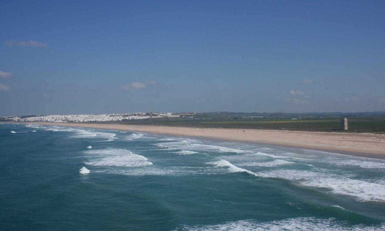 Marina 1 Atico de Lujo independiente Vistas al mar Piscina Conil De La Frontera Exterior foto